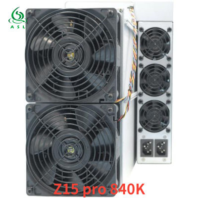 Equihash Algorithm Antminer Z15 Pro 840ksol/S Bitmain Z15 ZCash Asic Miner