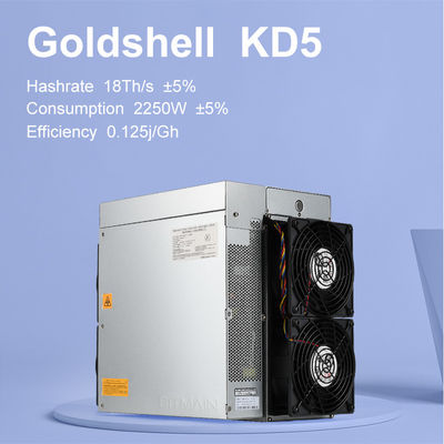 18.7TH 2250W Kadena Goldshell Asic Miner 200x264x290mm
