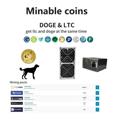 CE ROHS Goldshell Mini DOGE 185MH 235W LTC Doge Miner