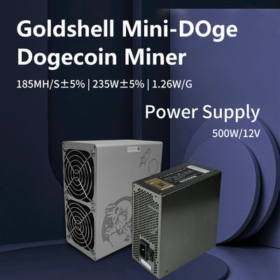CE ROHS Goldshell Mini DOGE 185MH 235W LTC Doge Miner